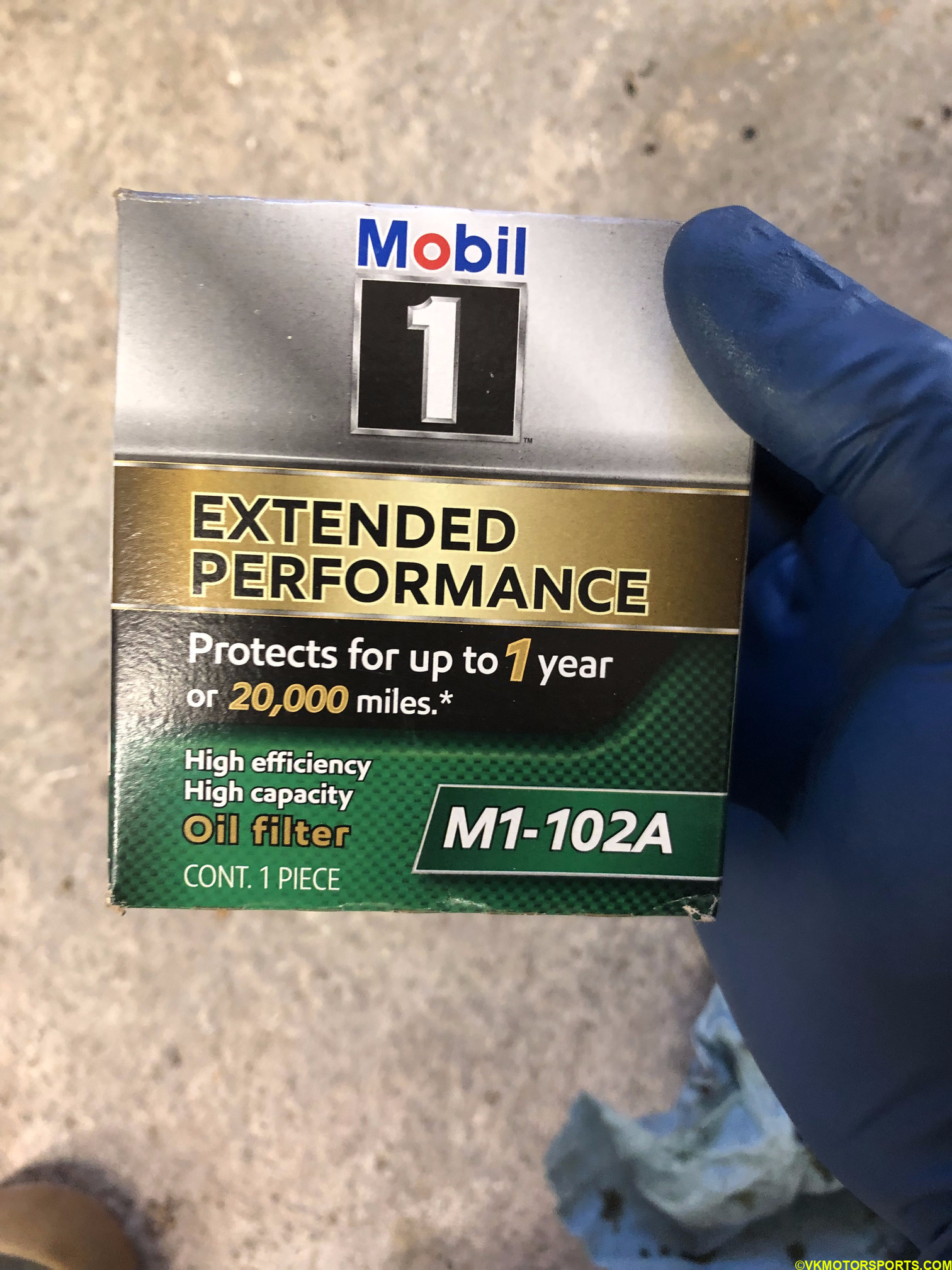 Figure 13. Mobil1 Extended Performance M1-102A oil filter