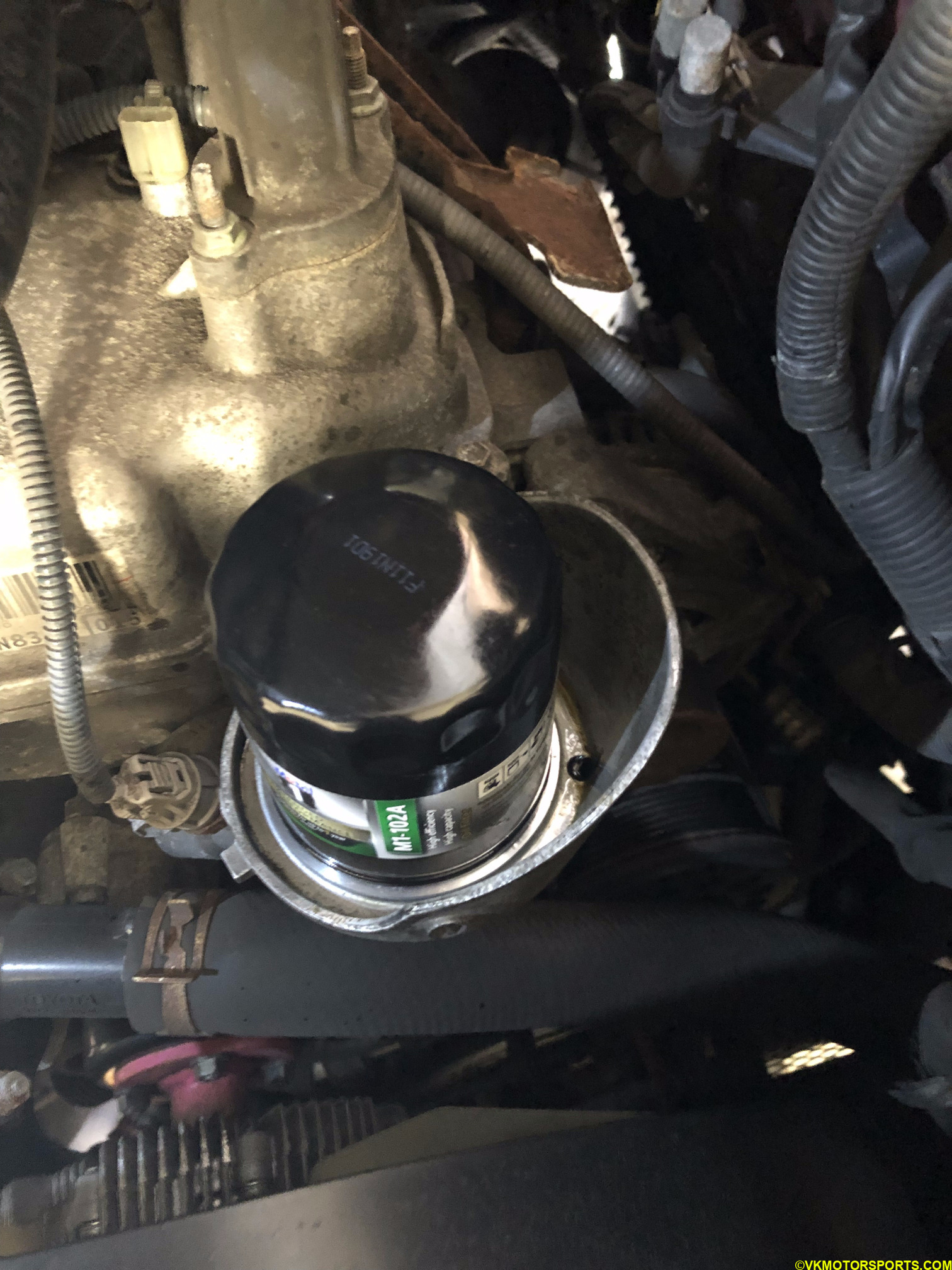 Figure 16. Install the oil filter