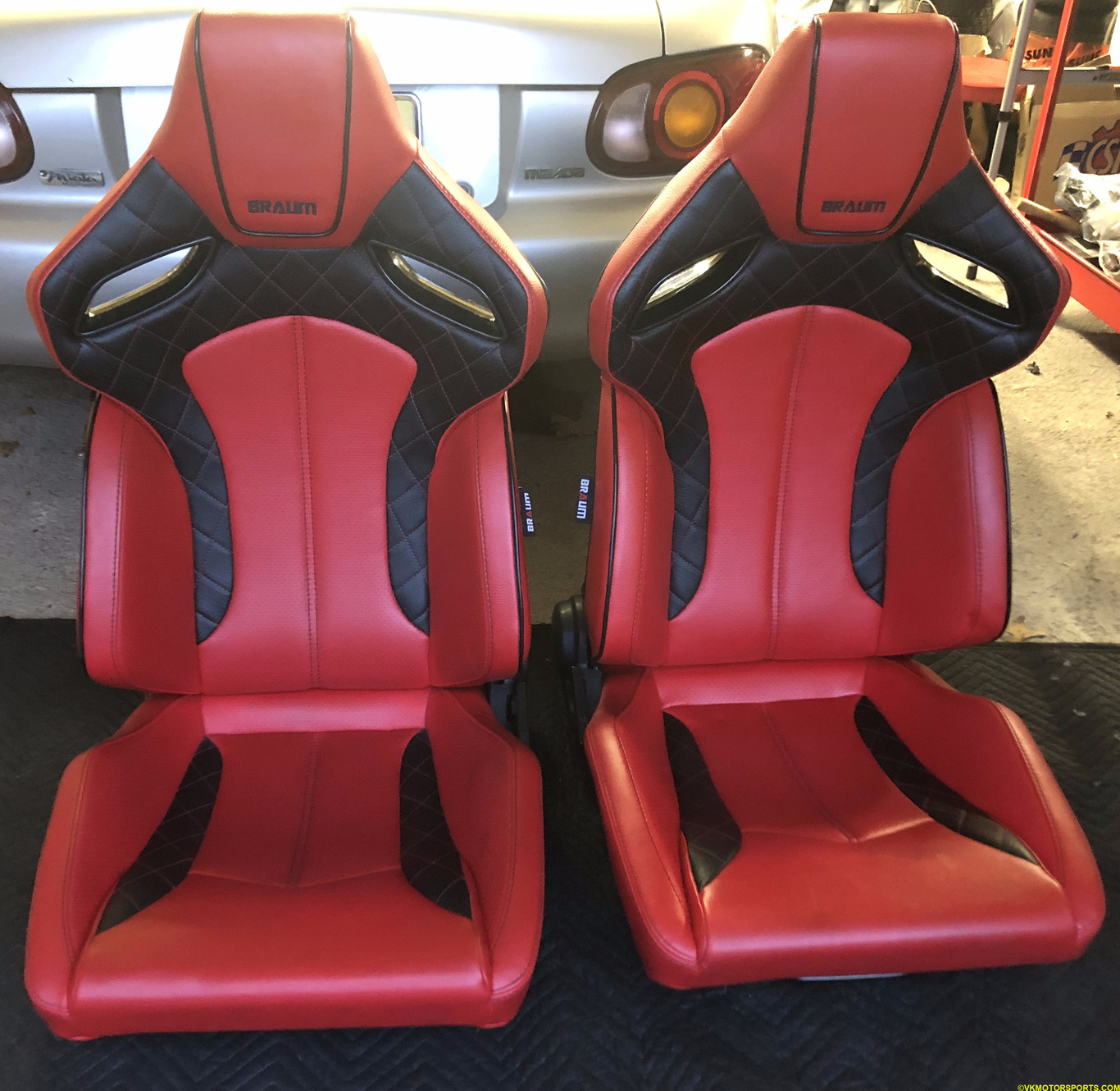 Figure 6a. A pair of Braum Racing seats I want to install