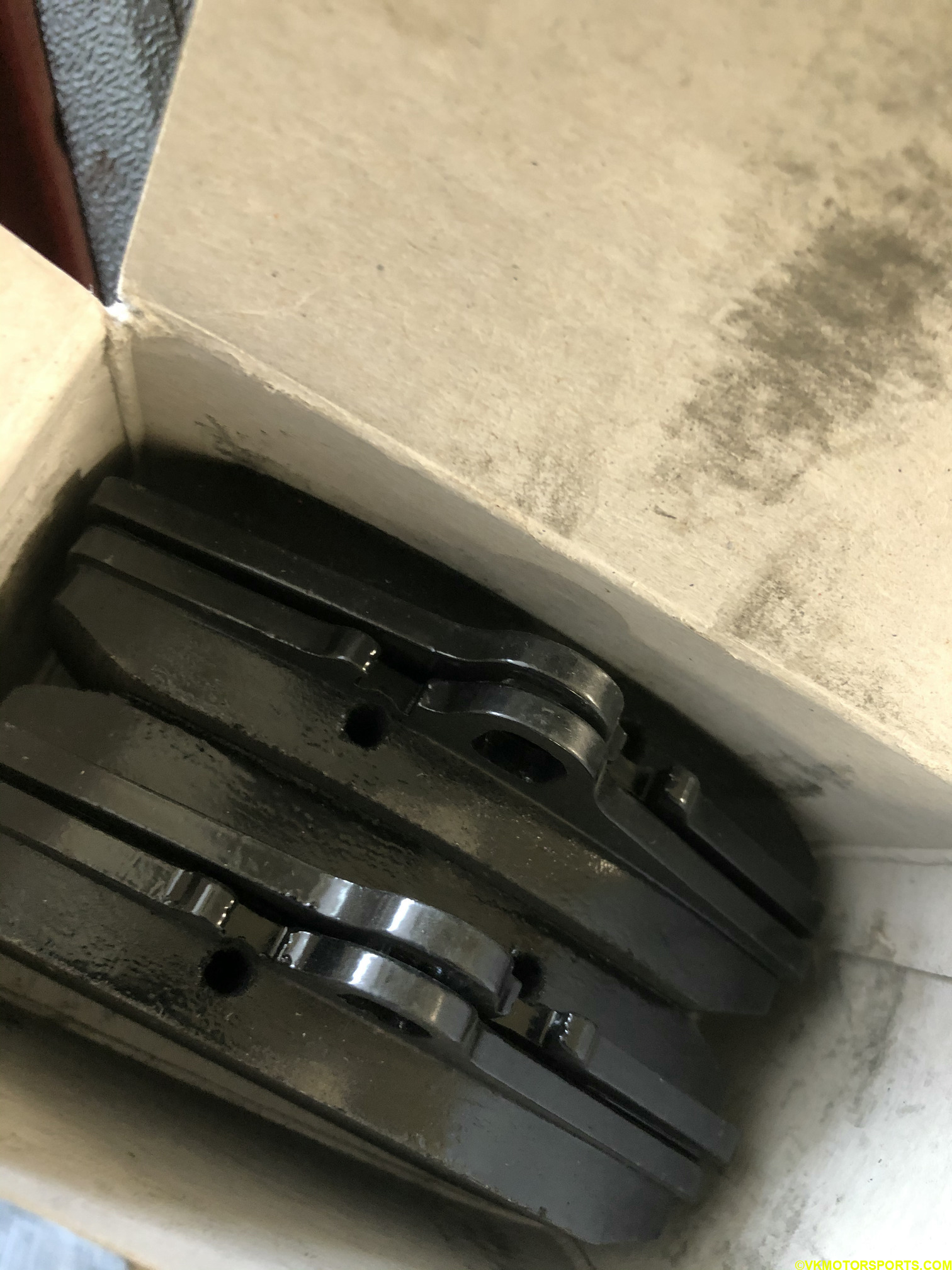 Figure 11. New Porsche brake pads