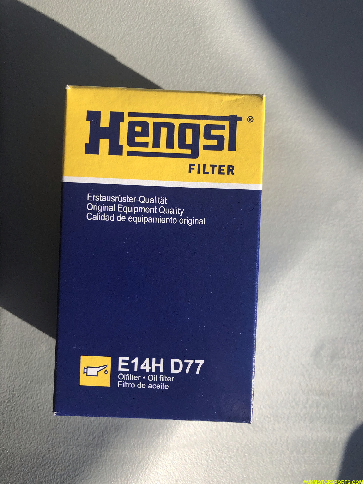 Figure 12. OEM Hengst Oil Filter box