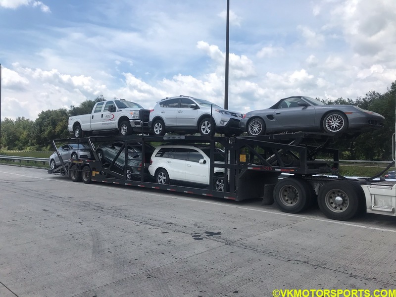 Figure 6. Boxster on Transporter Truck