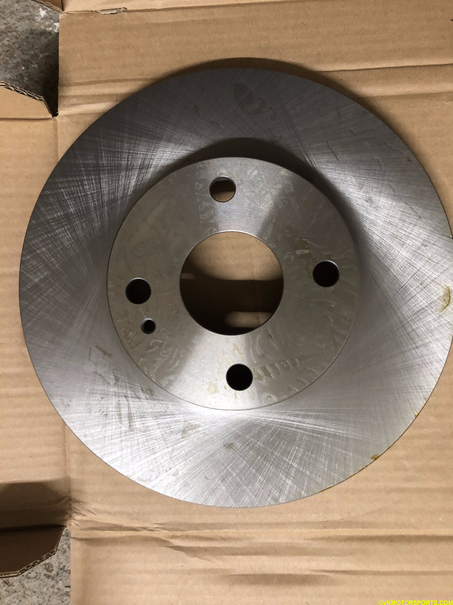 Front rotor unboxed