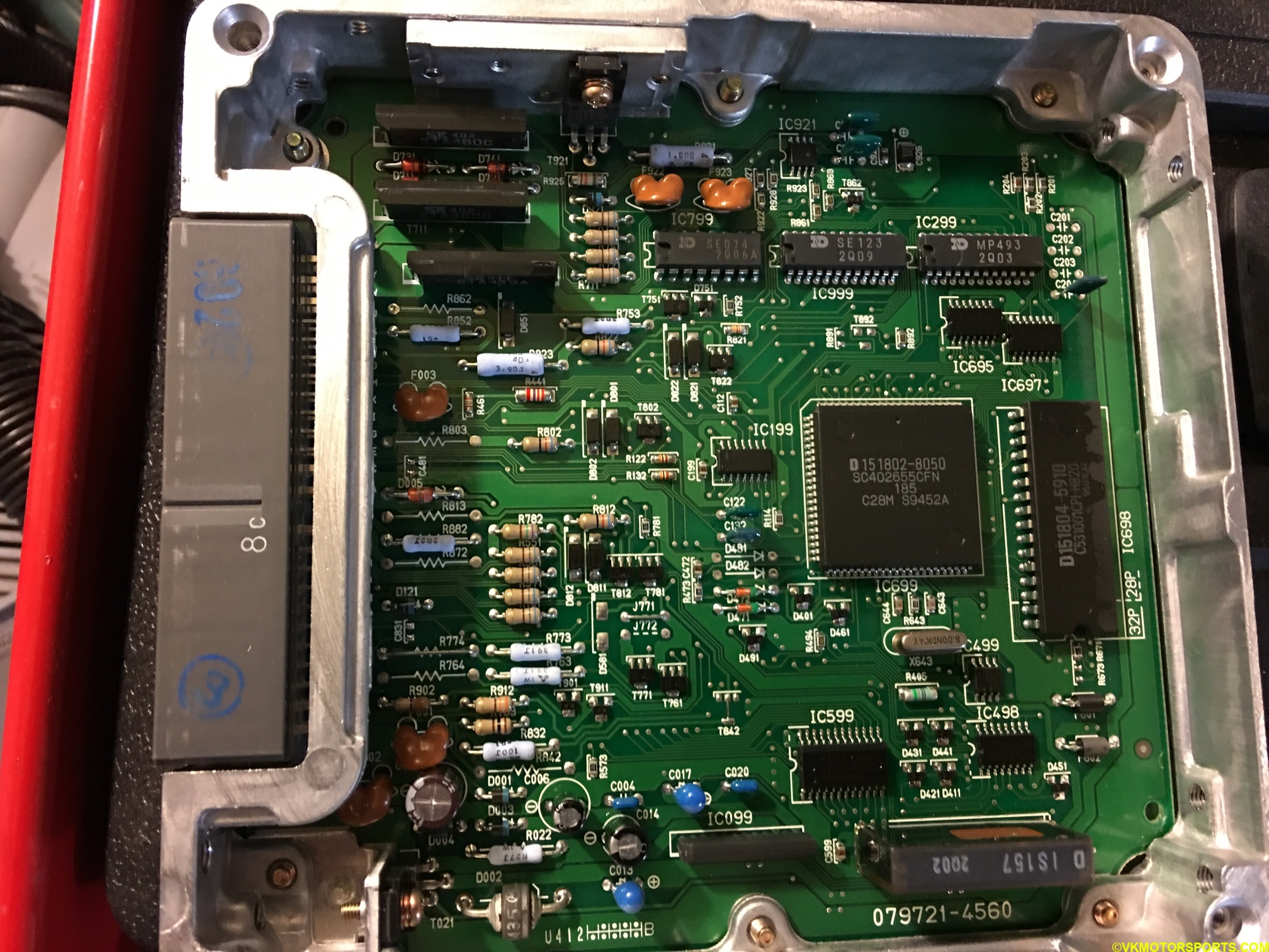 Figure 4. ECU board front