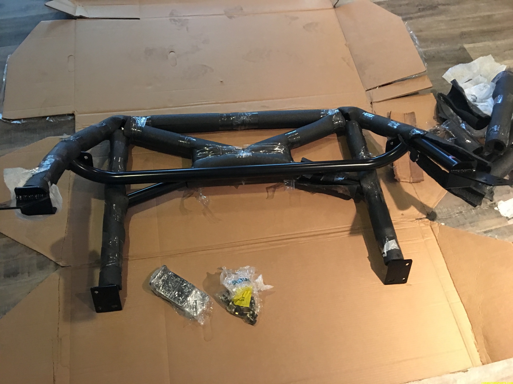 Figure 2. Rollbar out of the box with hardware