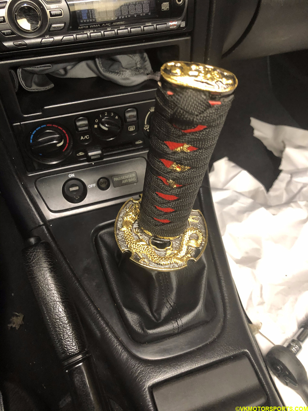 Figure 16. Install the shifter knob