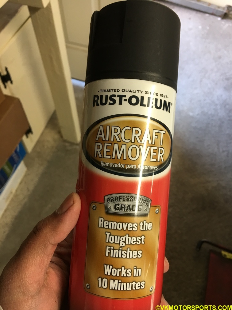 Figure 7. Rustoleum Paint Stripper