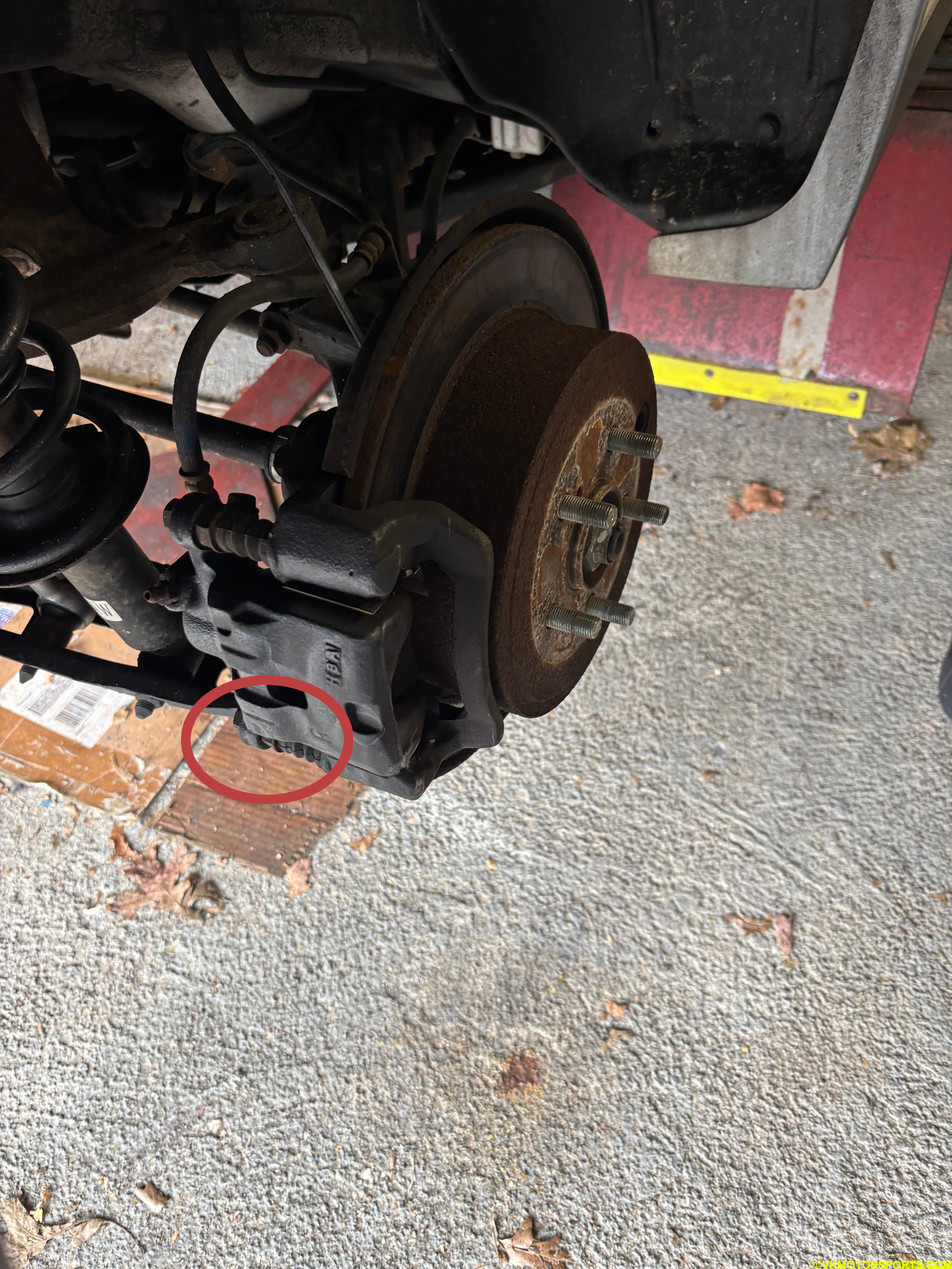 Figure 12. Remove rear wheel